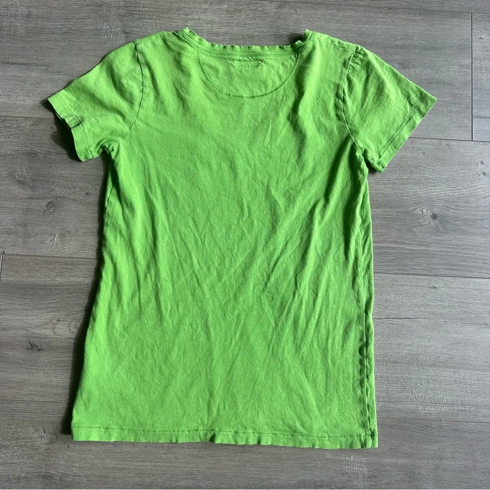 Hi-Line basic tshirt - size XS - green